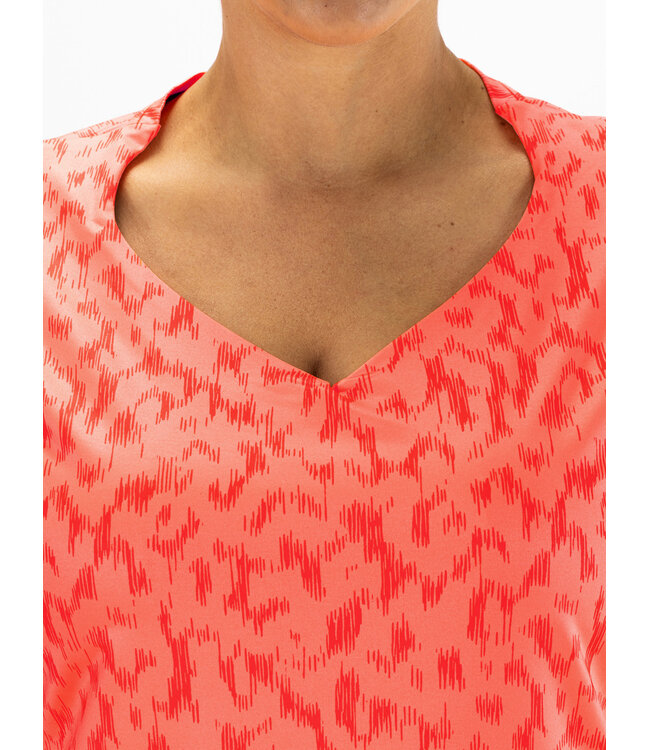 Sjeng Irini Plus Tee Vibrant Orange