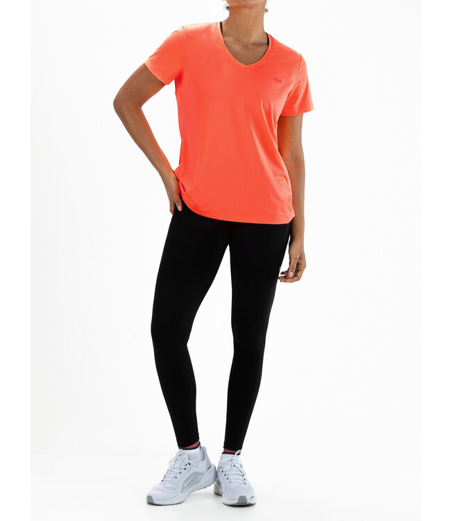 Sjeng Ines Lady Tee Vibrant Orange