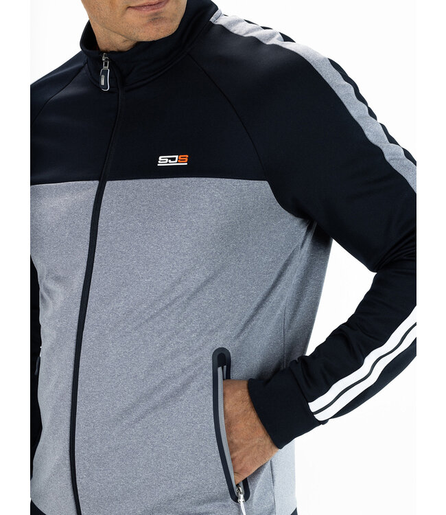 Sjeng Achille Jacket Cloud Grey Melange