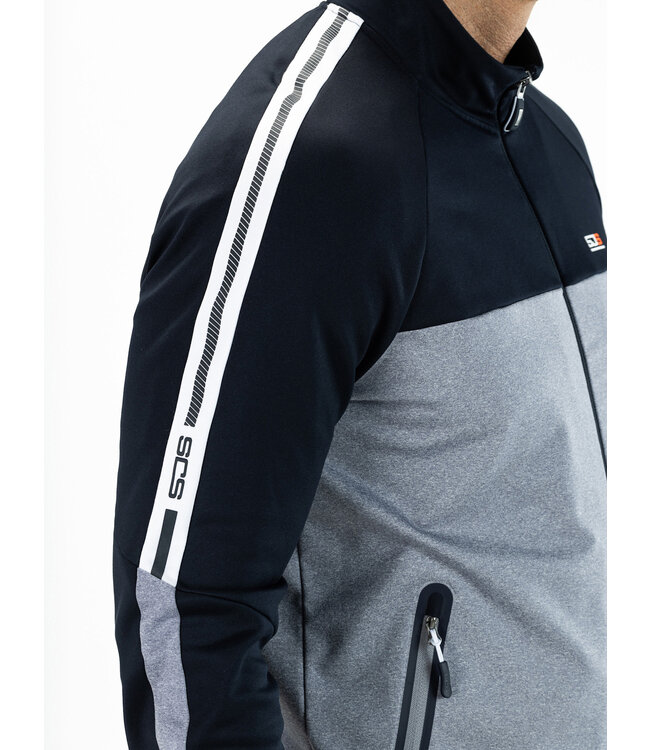 Sjeng Achille Jacket Cloud Grey Melange