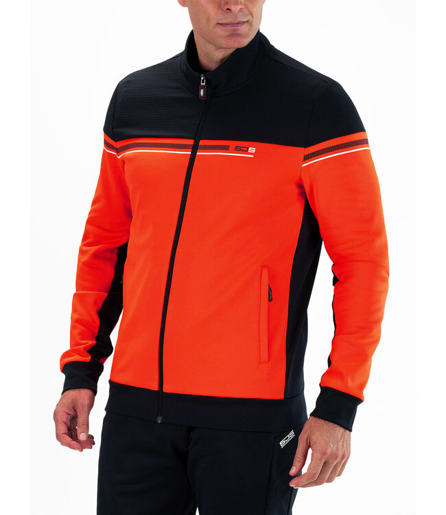 Sjeng Abram Mens Jacket Bright Tangerine