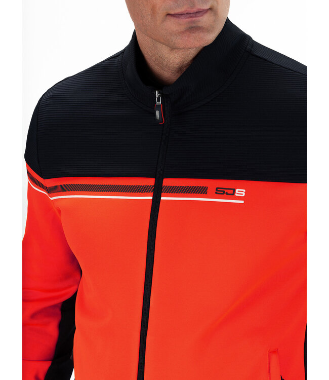 Sjeng Abram Mens Jacket Bright Tangerine