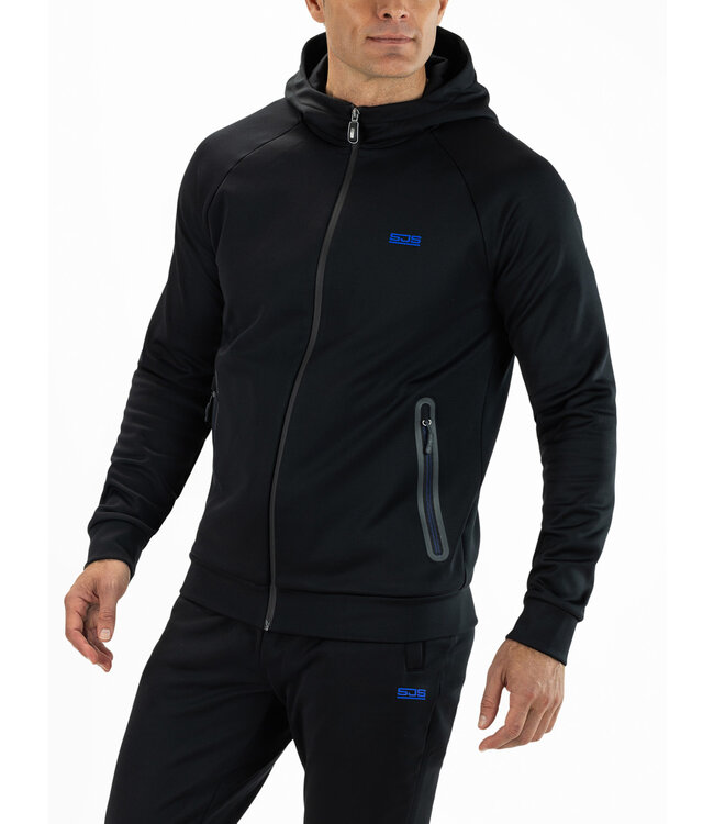 Sjeng Maxim Mens Hooded Jacket Black