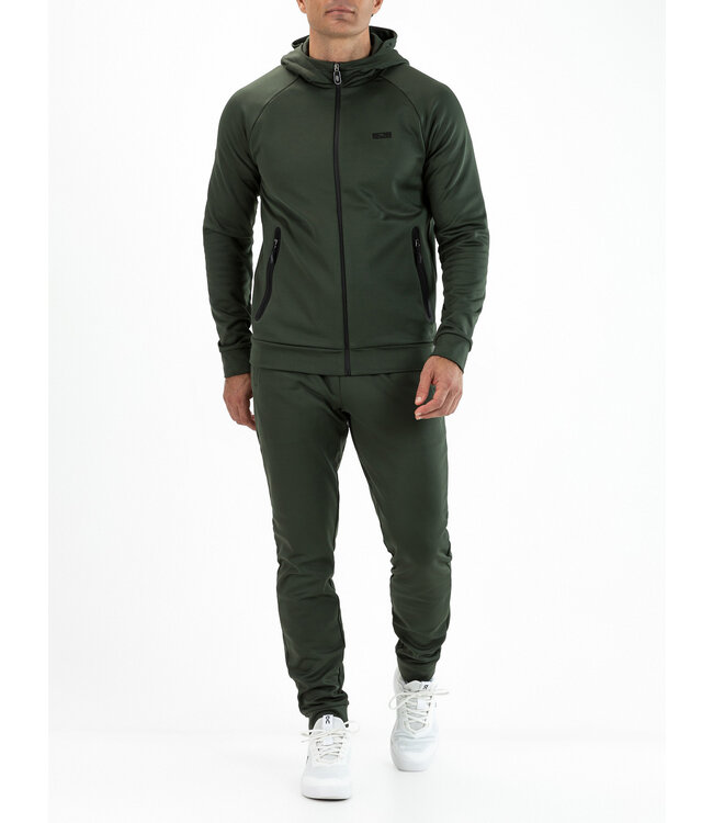 Sjeng Maxim Mens Hooded Jacket Camo Green