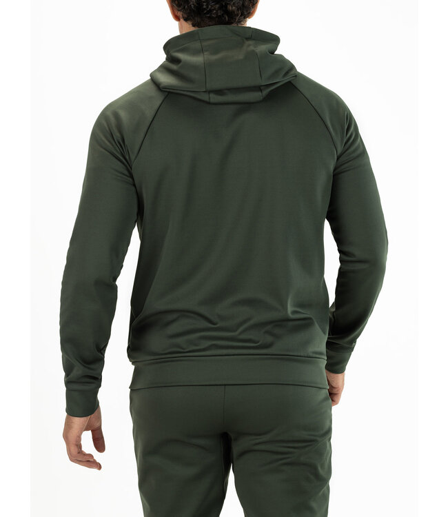 Sjeng Maxim Mens Hooded Jacket Camo Green