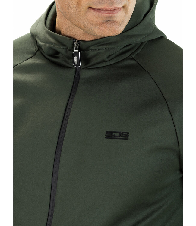 Sjeng Maxim Mens Hooded Jacket Camo Green