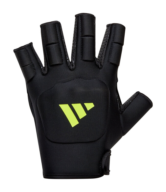 Adidas Hockey OD Handschoen Links Black - Lemon