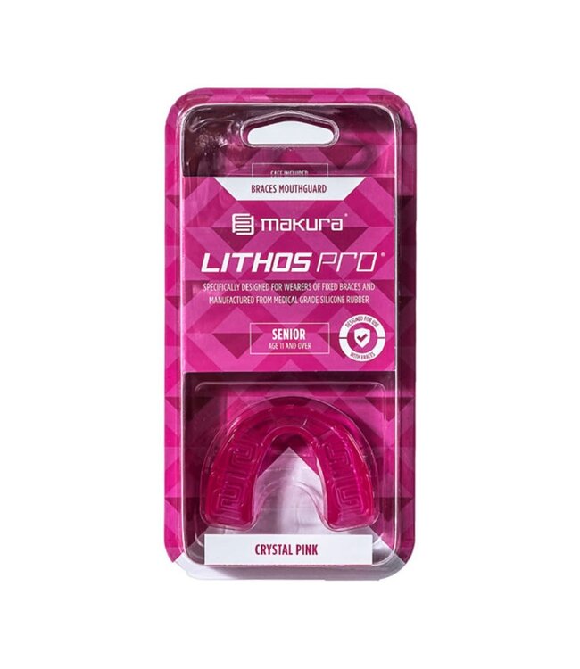 Indian Maharadja Lithos Braces Senior Pink