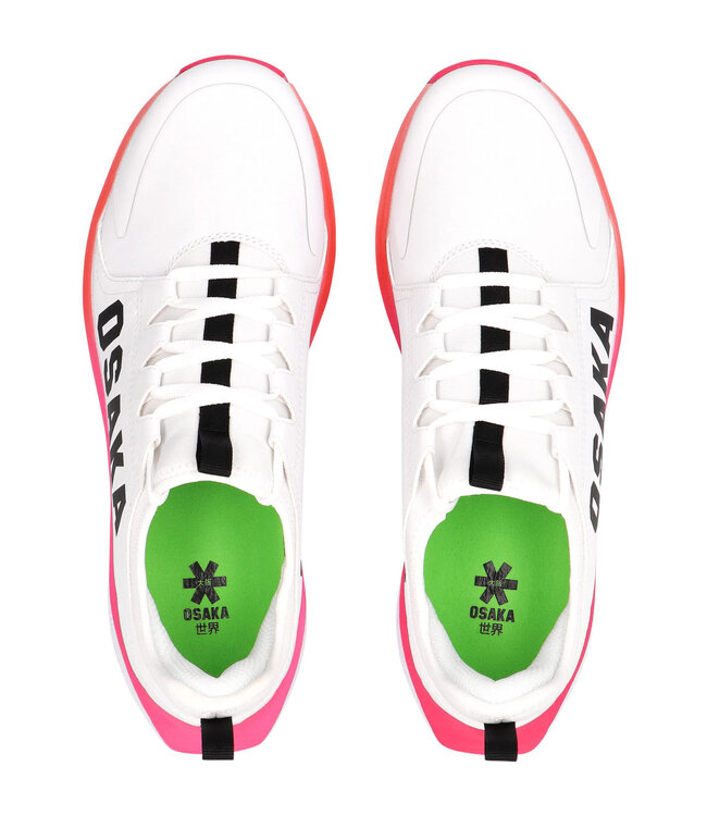 Osaka Furo Court Indoor White - Raspberry