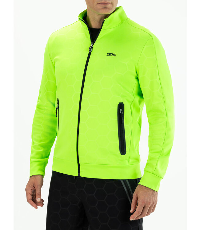 Sjeng Malek Mens Jacket Shocking Green