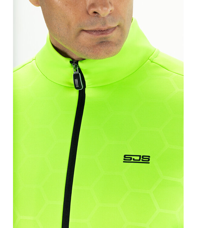 Sjeng Malek Mens Jacket Shocking Green