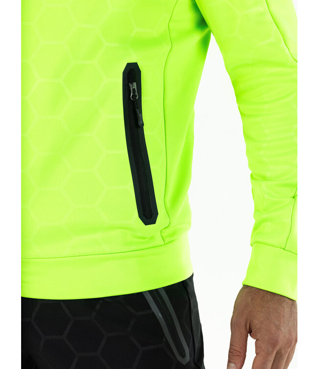 Sjeng Malek Mens Jacket Shocking Green