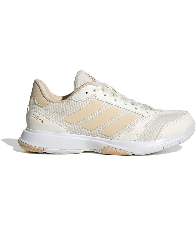 Adidas Ligra 8 Women Indoor Hockeyschoenen White - Gold