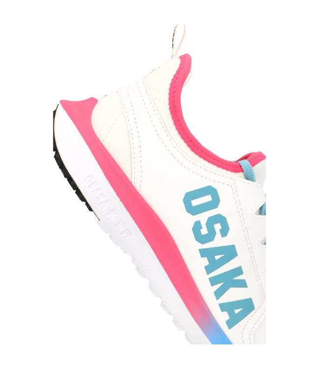 Osaka Furo Play Junior White - Retro Blue - Raspberry
