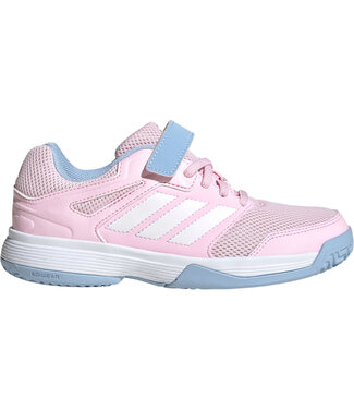 Adidas Adidas Speedcourt Velcro Kids Indoor Hockeyschoenen Pink