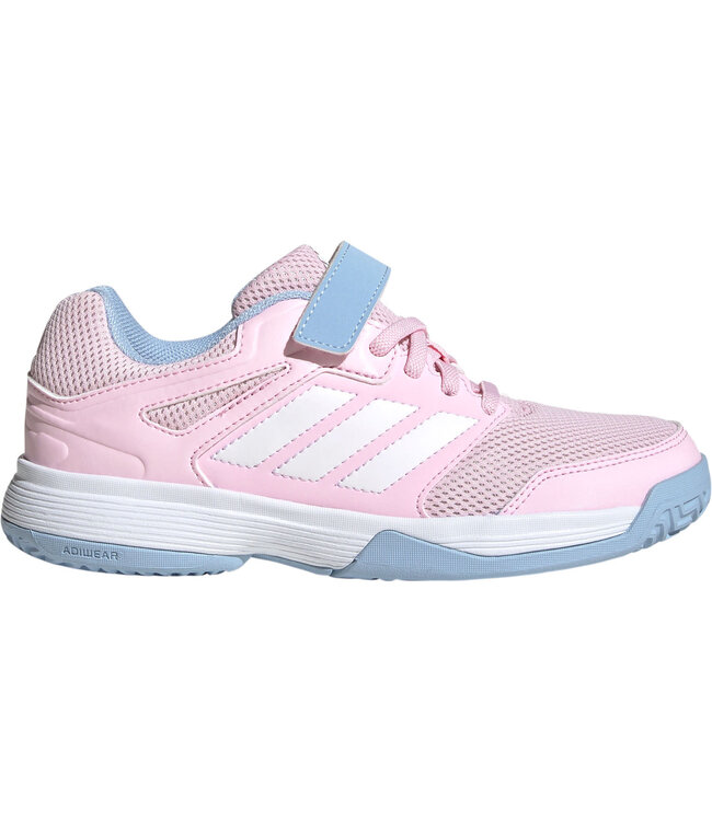 Adidas Speedcourt Velcro Kids Indoor Hockeyschoenen Pink