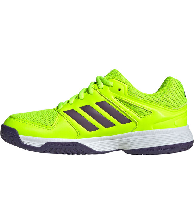 Adidas Speedcourt Kids Indoor Hockeyschoenen Fluo Yellow