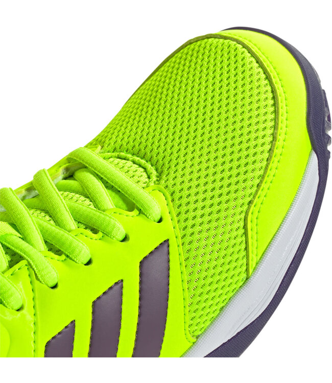 Adidas Speedcourt Kids Indoor Hockeyschoenen Fluo Yellow