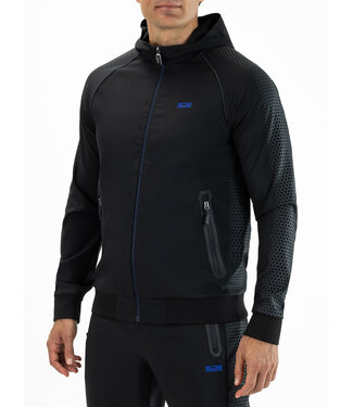 Sjeng Sports Sjeng Marlon Men Hooded Jacket Black