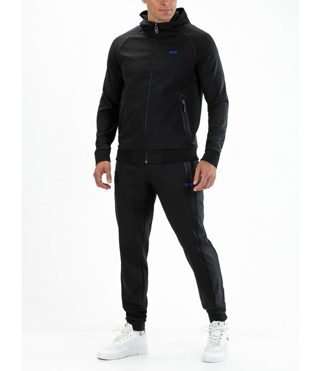 Sjeng Marlon Men Hooded Jacket Black