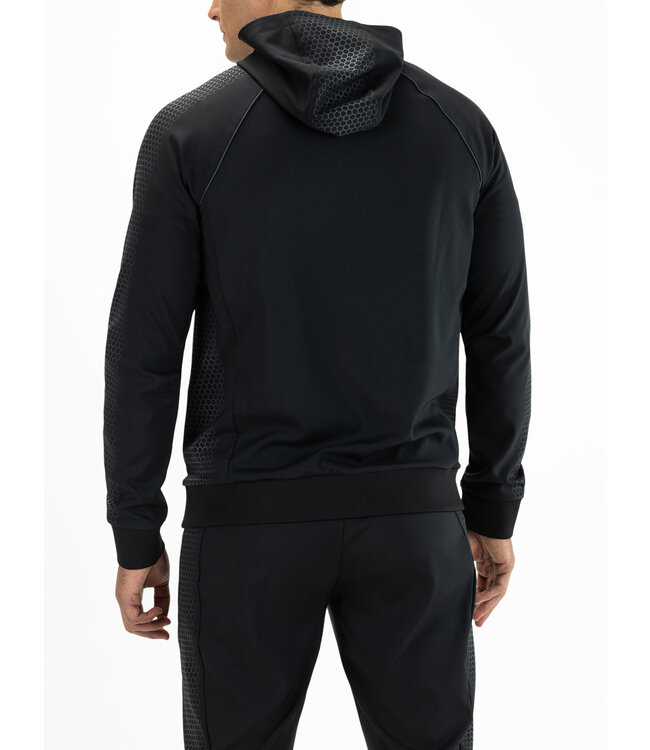 Sjeng Marlon Men Hooded Jacket Black