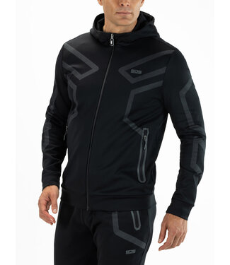 Sjeng Sports Sjeng Milano Men Hooded Jacket Black