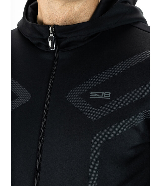 Sjeng Milano Men Hooded Jacket Black