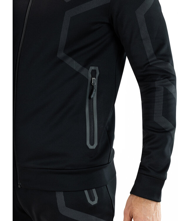 Sjeng Milano Men Hooded Jacket Black