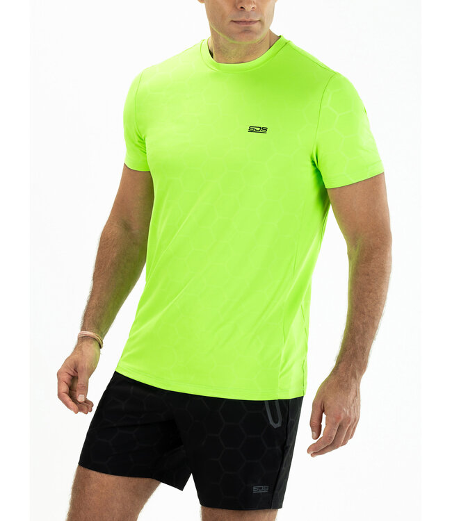 Sjeng Nero Mens Tee Shocking Green