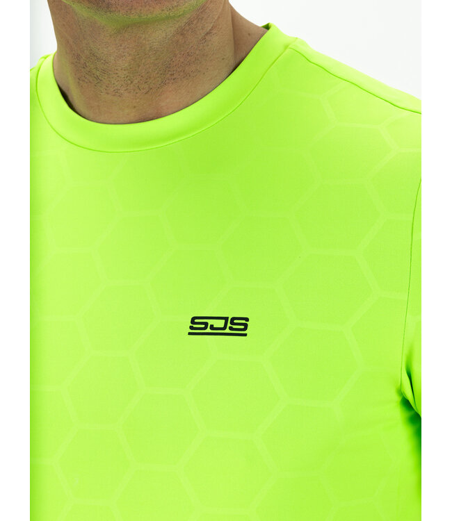 Sjeng Nero Mens Tee Shocking Green