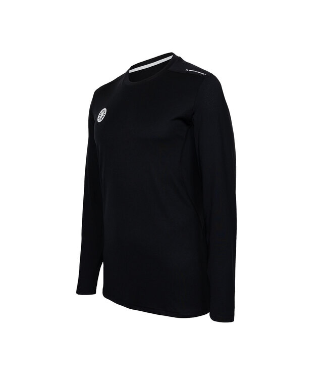 Indian Maharadja Men Performance Longsleeve Black