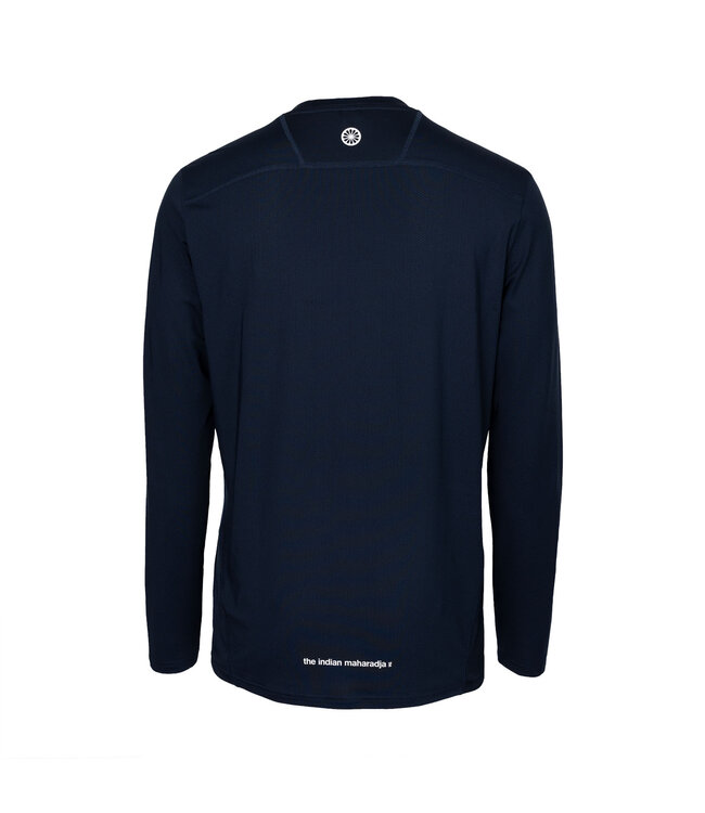 Indian Maharadja Men Performance Longsleeve Navy