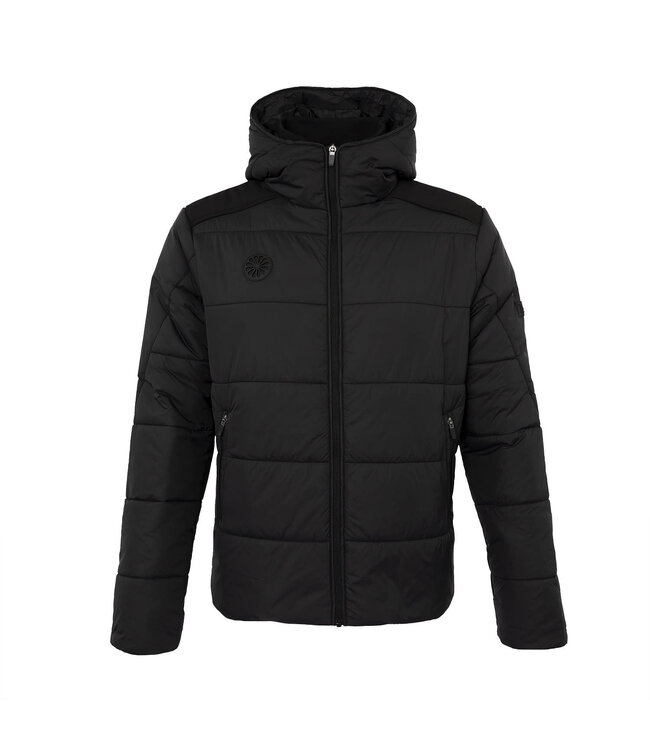 Indian Maharadja Jaipur Men Padded Jacket Black