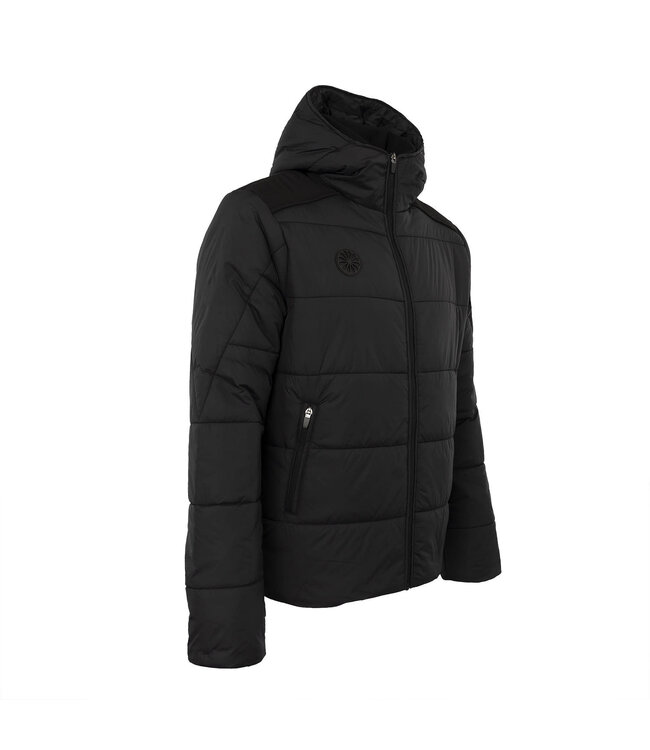 Indian Maharadja Jaipur Men Padded Jacket Black