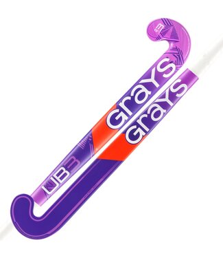 Grays Grays Ultrabow 3 Junior 10% Carbon Veldhockeystick Purple
