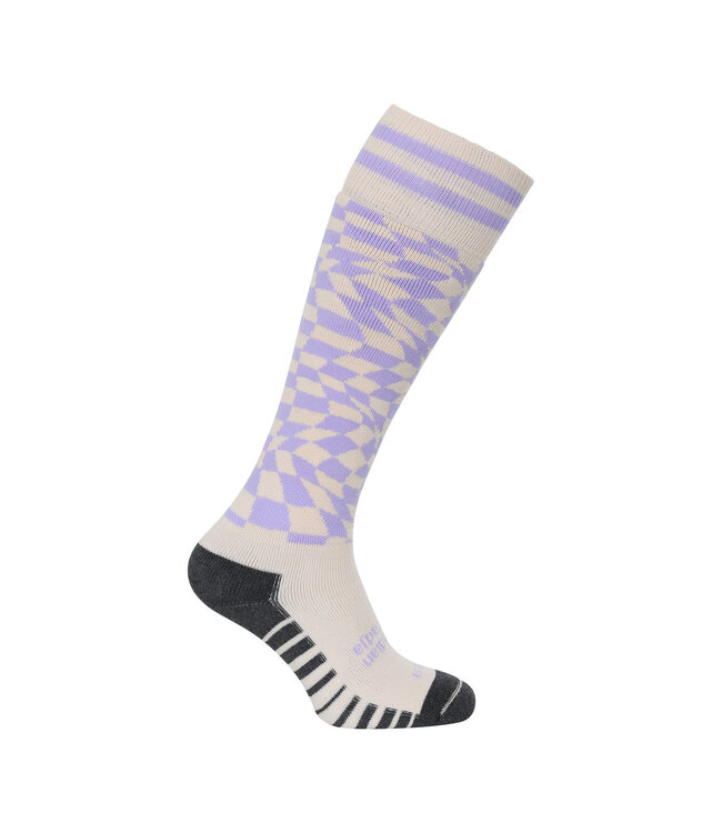 Indian Maharadja Hockeysokken Fun 2 Pair Pink - Lila