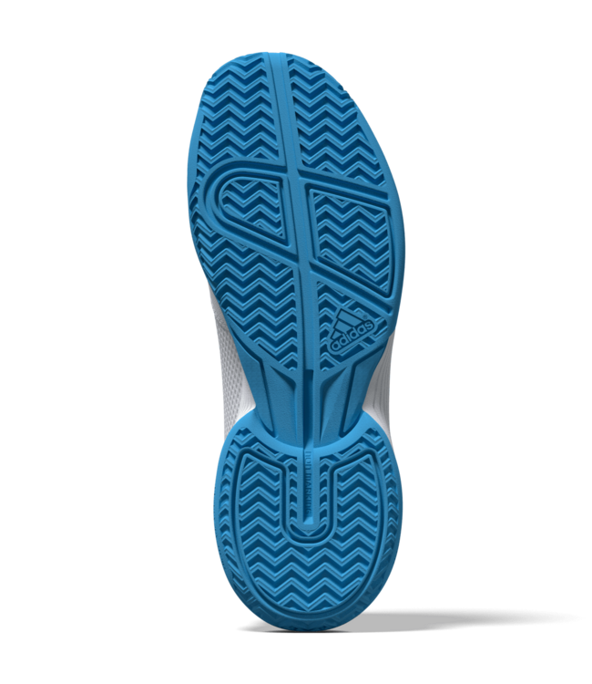 Adidas Courtflash Junior White - Blue - Gold