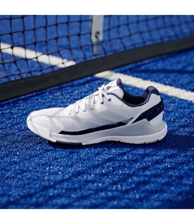 Adidas Crazyquick Lightstrike Men Padelschoenen White - Navy