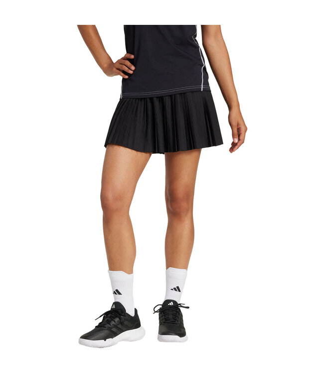 Adidas Club Pleated Skirt Black