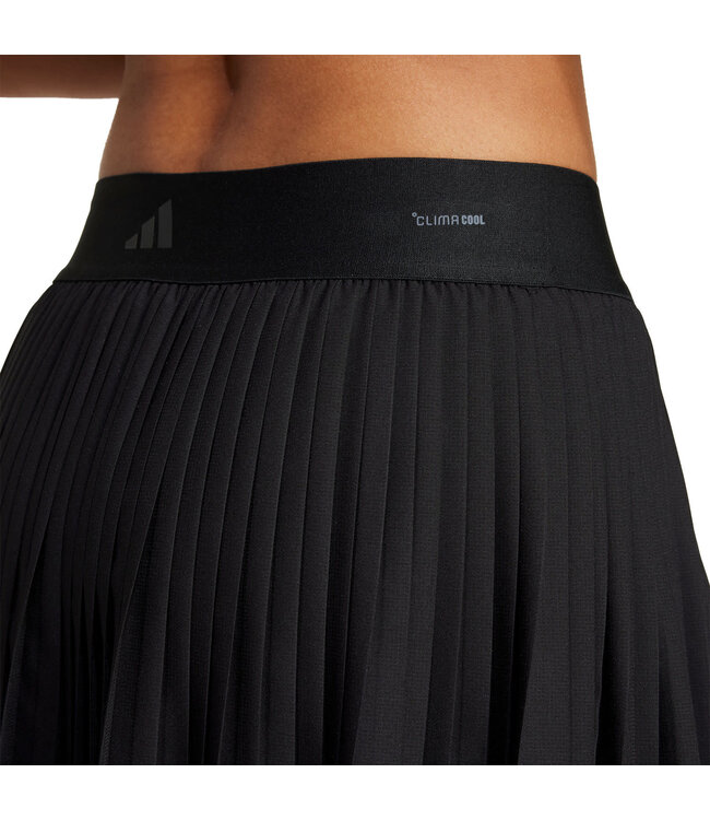 Adidas Club Pleated Skirt Black