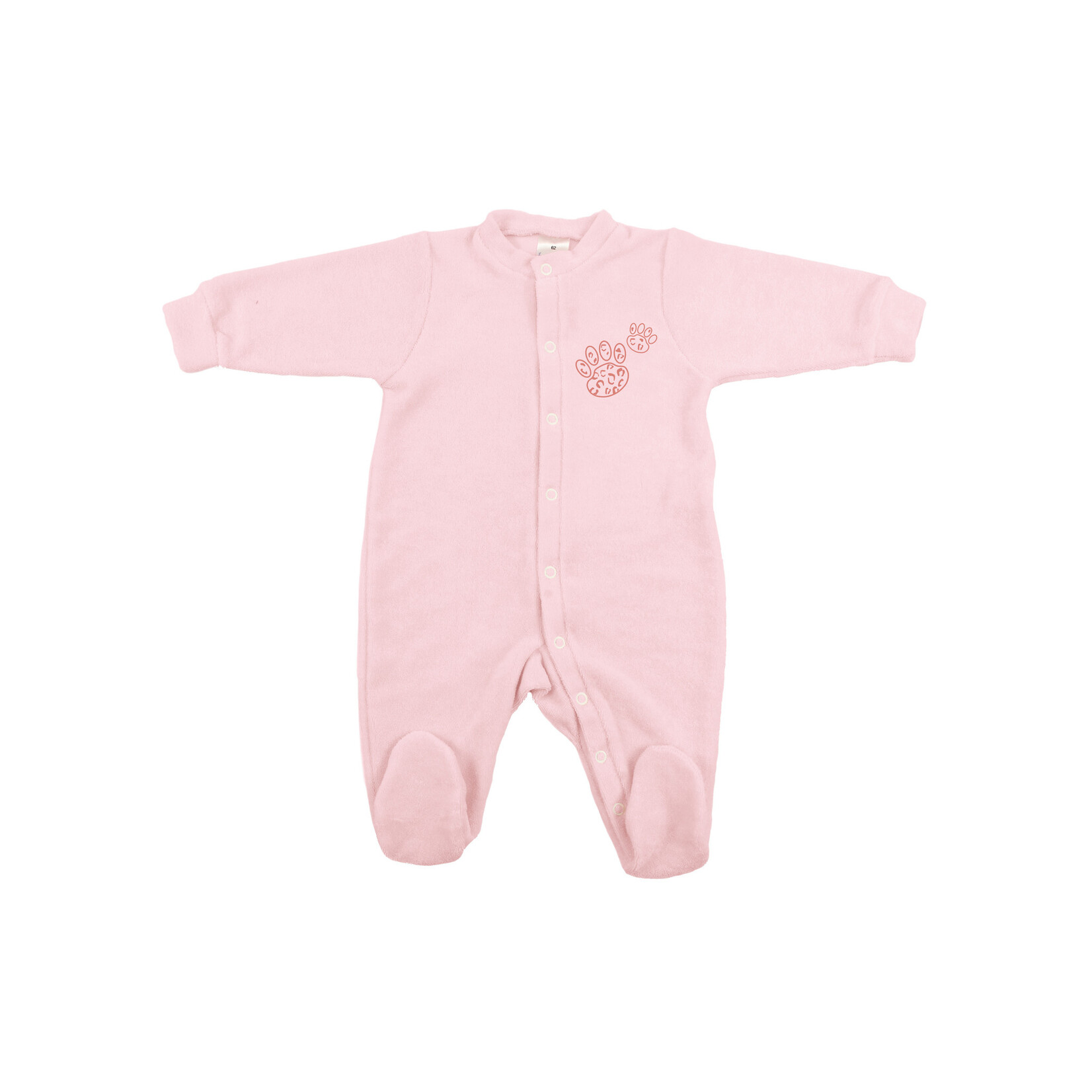 Zewi bébé-jou Zewi bébé jou Strampler Kombi pink leopard Grösse 80
