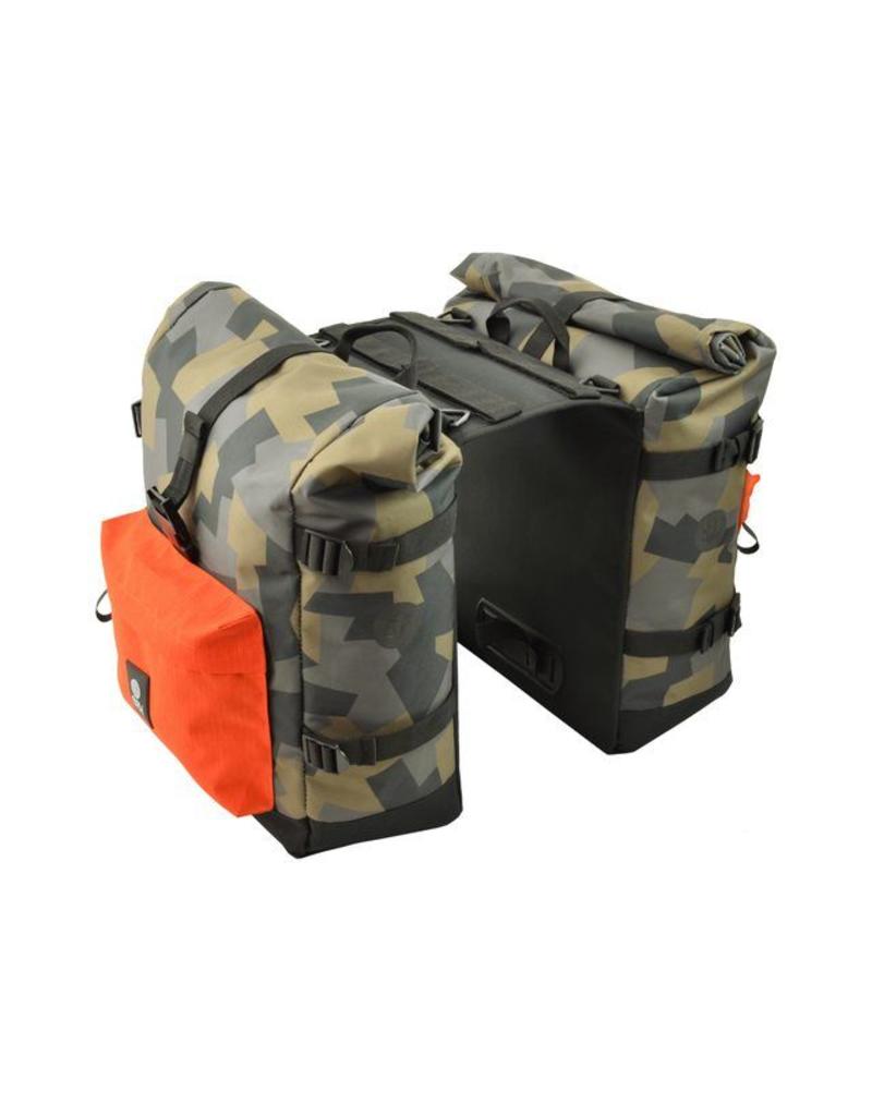 AGU Urban Trend H2O dubbele tas camo/oranje