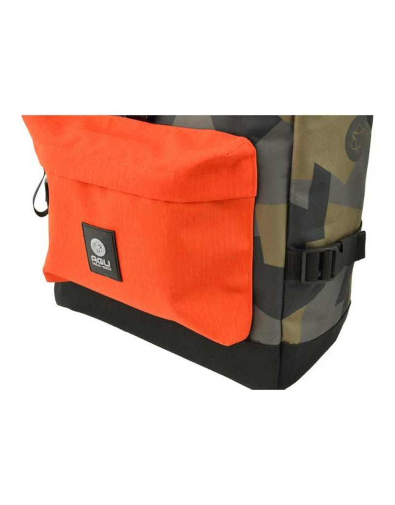 AGU Urban Trend H2O dubbele tas camo/oranje