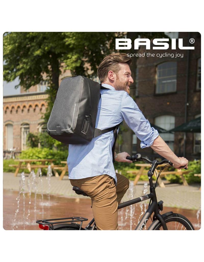 Basil Urban Dry backpack antraciet 18L