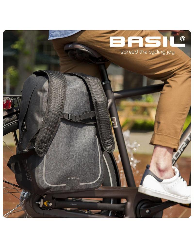 Basil Urban Dry backpack antraciet 18L