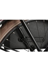 Fastrider CANVAS 65L DUBBELE FIETSTAS BASICS ZWART