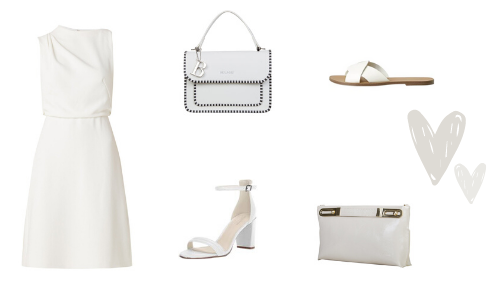 The all white look