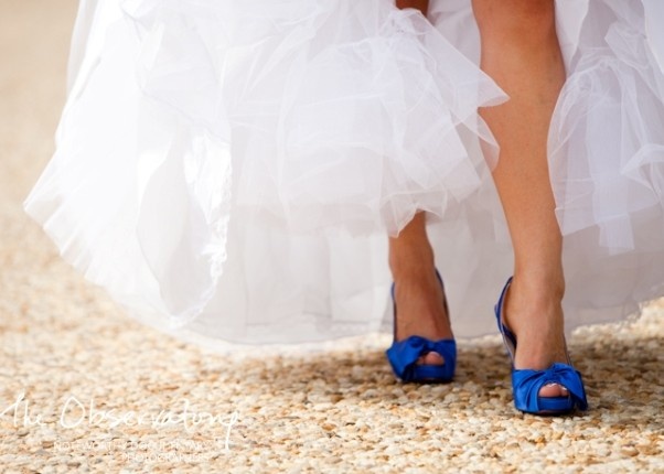 colorful bridal shoes