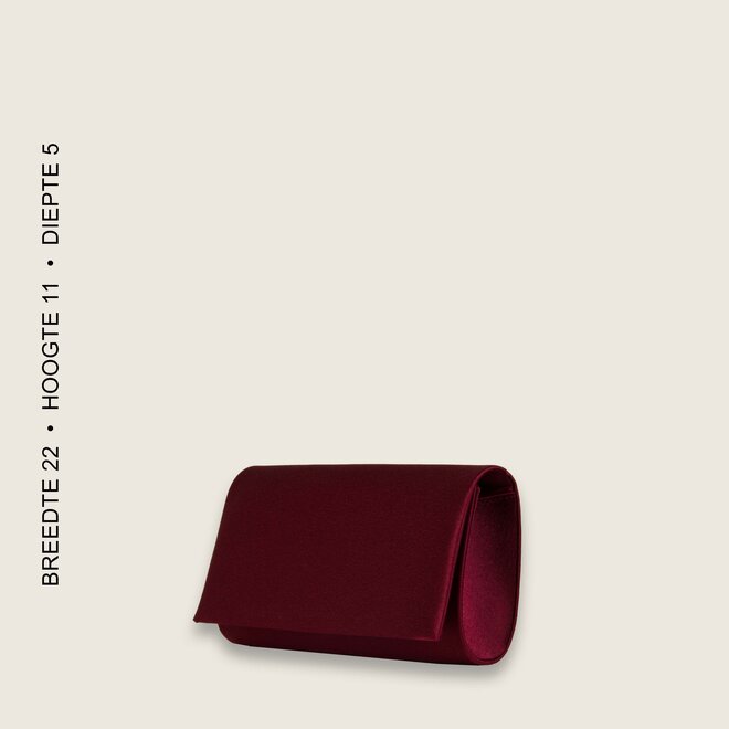 Clutch bag  BULAGGI (burgundy)