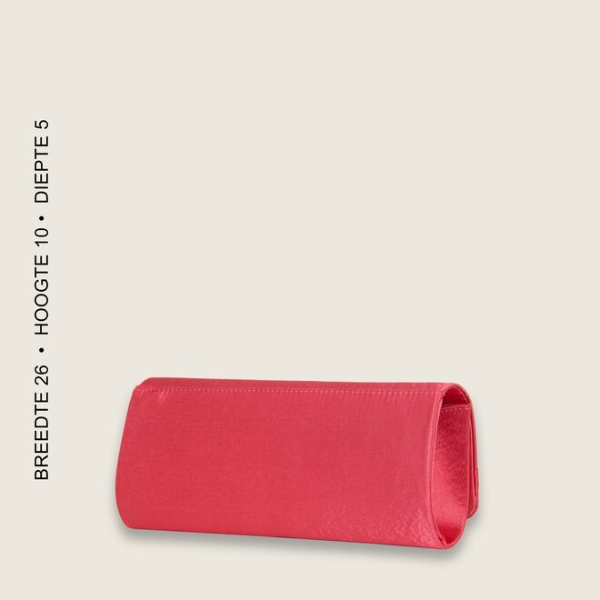 Clutch bag  Pam (coral red)